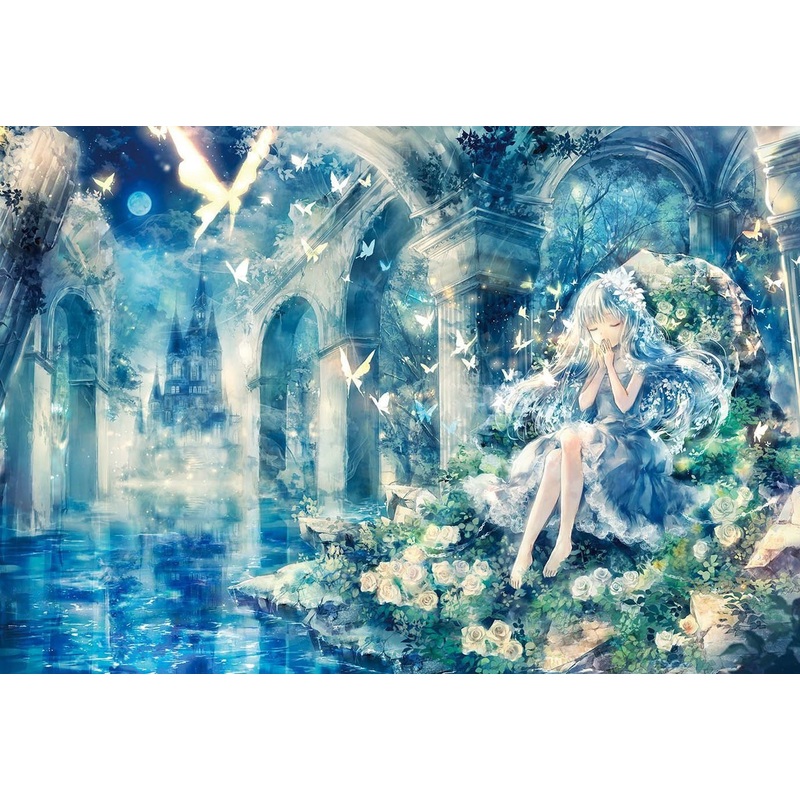 Epoch Jigsaw Puzzle 28-311 Lassen Music of Aurora (300 Pieces)Epoch Jigsaw Puzzle 28-312 Art Onineko Mechanic Rondo (300 Pieces)