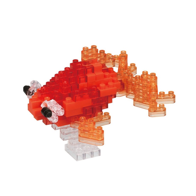 Kawada NBC-225 nanoblock Popeyed Goldfish Red