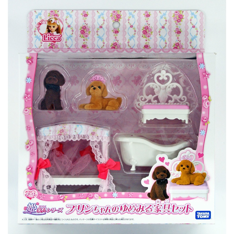 Takara Tomy Licca Doll LF-12 Prin-chan Dreaming Furniture Set (875802)