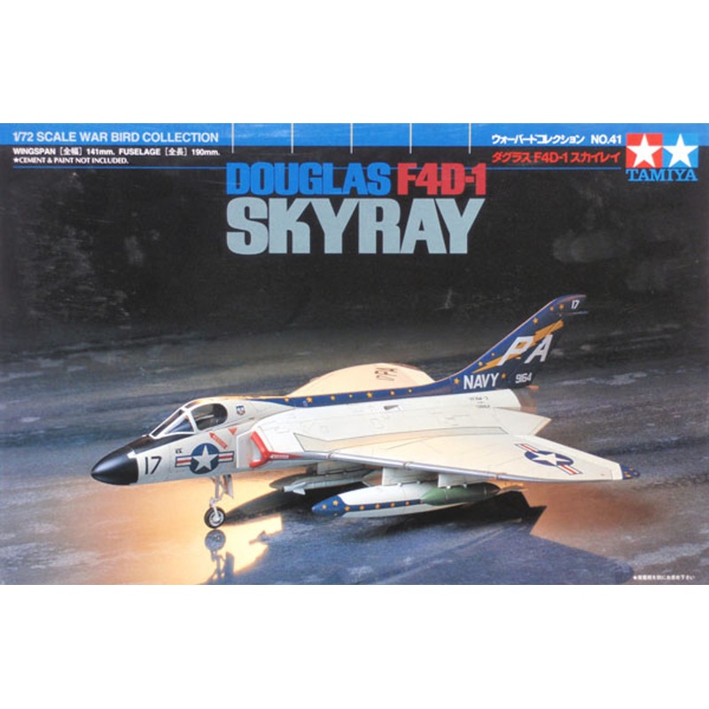 Tamiya 60741 Douglas F4D-1 Skyray 1/72 Kit