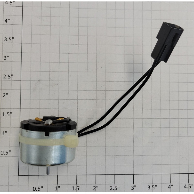 Acme RF-520C-17410 12-Volt DC Electric Motor with Connector and Capacitors