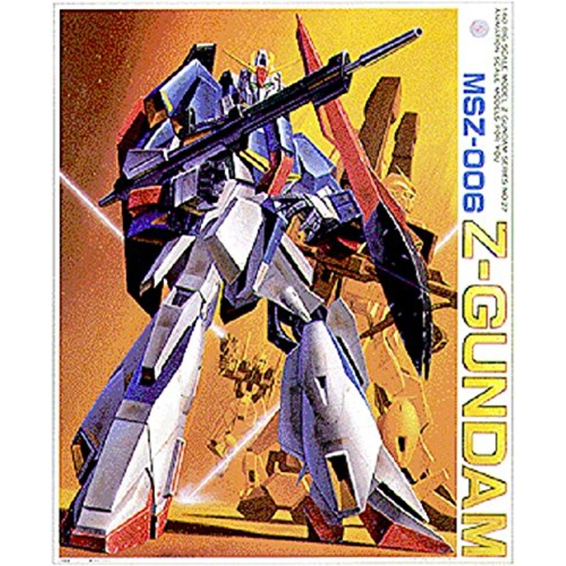 Bandai Z Gundam Series MSZ-006 Z-Gundam 1/60 Scale Kit 049700