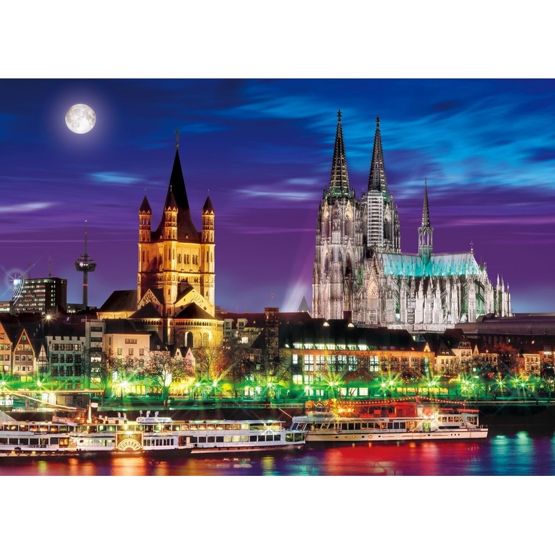 Epoch Jigsaw Puzzle 54-013 Cologne Cathedral Germany (2000 S-Pieces)