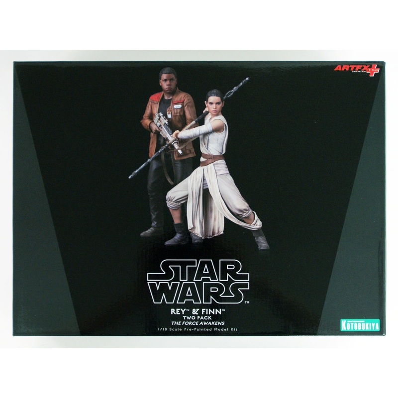 Kotobukiya SW121 ARTFX+ STAR WARS Rey & Finn Set of 2 1/10 Scale Figure
