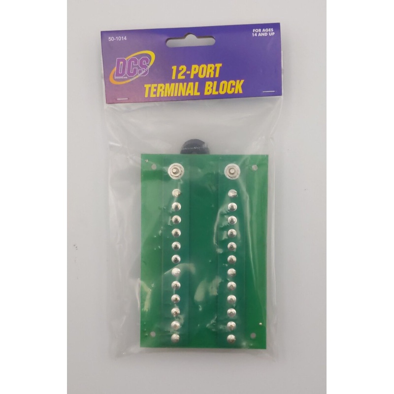 MTH 50-1014 O-Gauge 12-Port Terminal Block Power Distribution