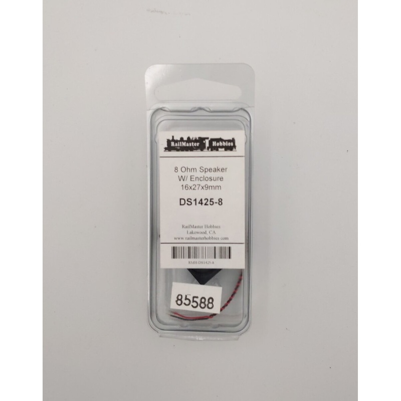 Railmaster Hobbies DS1425-8 Ohm Speaker W/ Enclosure 16x27x9mm