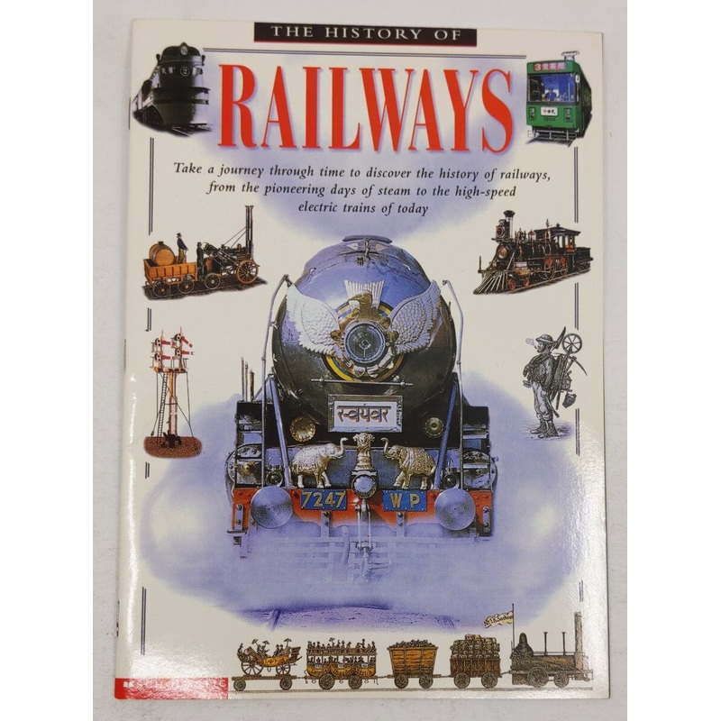 A History of Railways Paperback Book By Colin Hynson EX