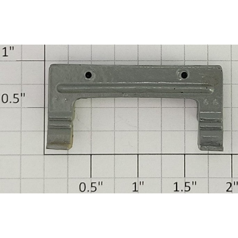 American Flyer PA11B913-G Gray S Scale End Rail Lower Assembly