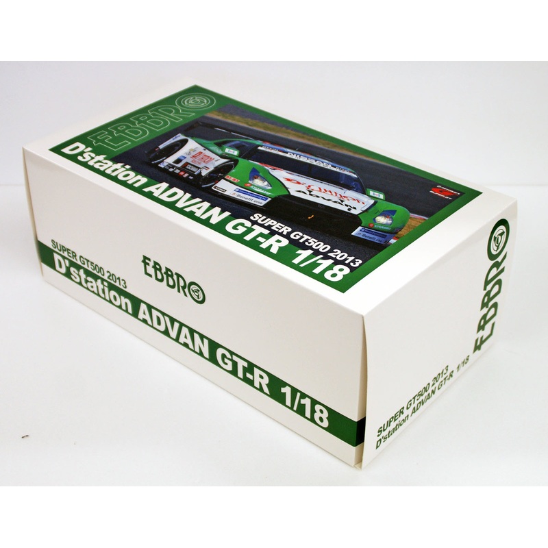 Ebbro 81008 D station ADVAN GT-R SGT500 2013 No.24 1/18 Scale