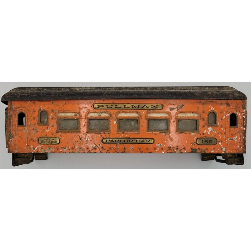 Ives  #185-2 Vintage Standard Gauge Parlor Car Shell and Frame