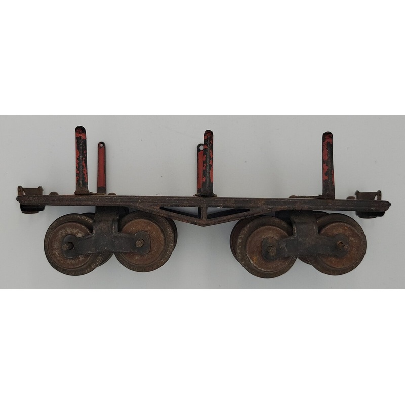 Ives 69 Vintage Prewar Lumber Car with Operating Couplers and Trucks