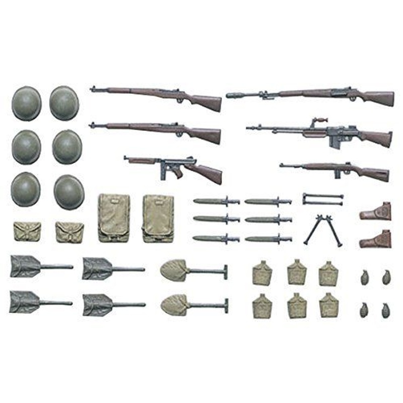 Tamiya 35206 US Infantry Equipment Set 1/35 Scale Kit
