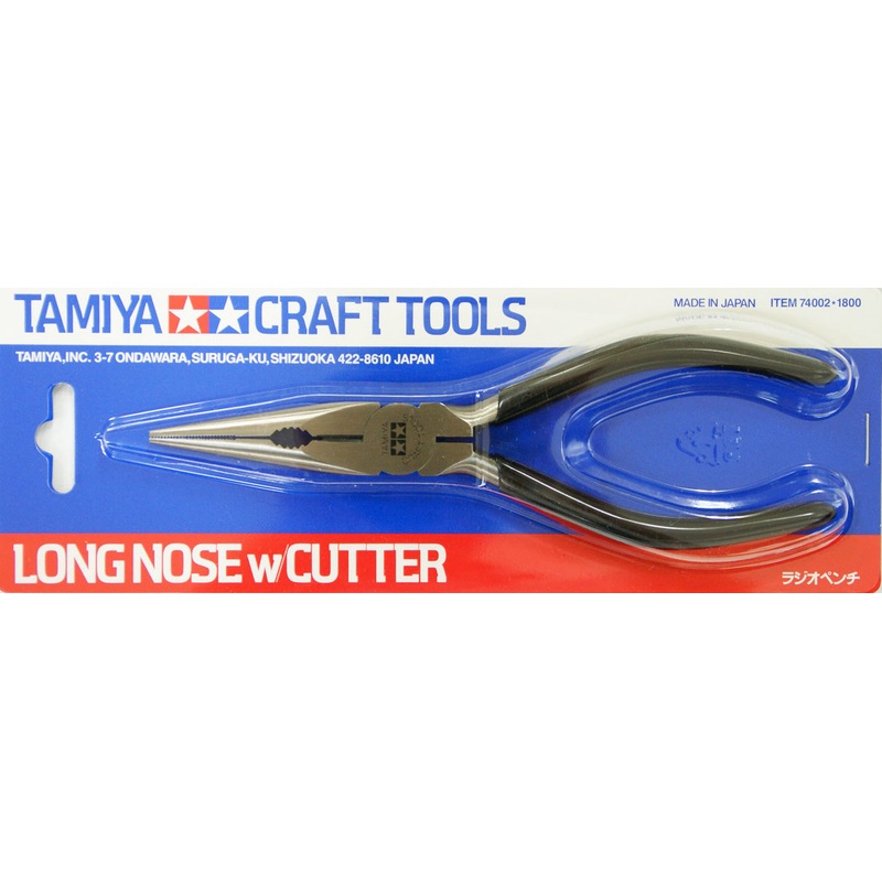 Tamiya 74002 Craft Tools – Long Nose w/Cutter