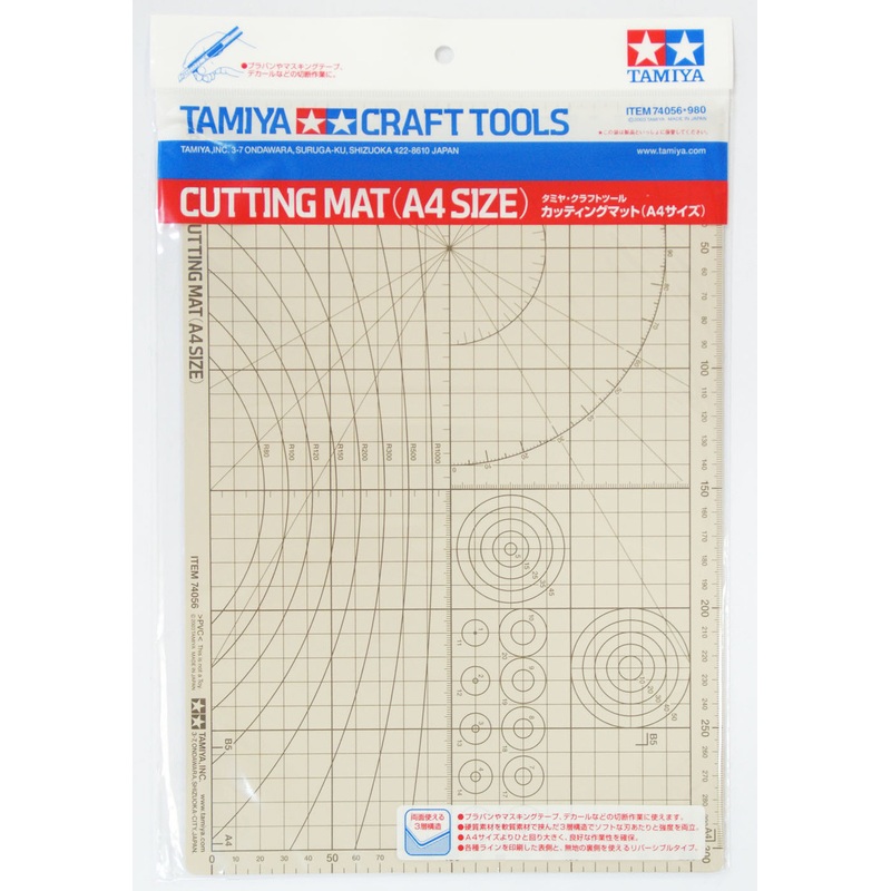 Tamiya 74056 Craft Tools – Cutting Mat (A4 Size)