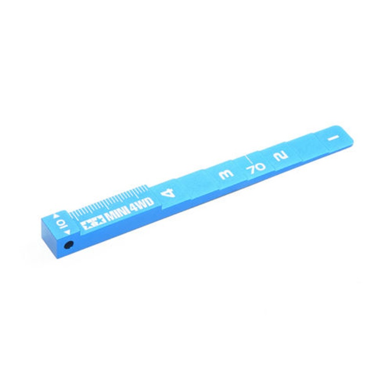 Tamiya 95300 Mini 4WD Setting Gauge (Blue)