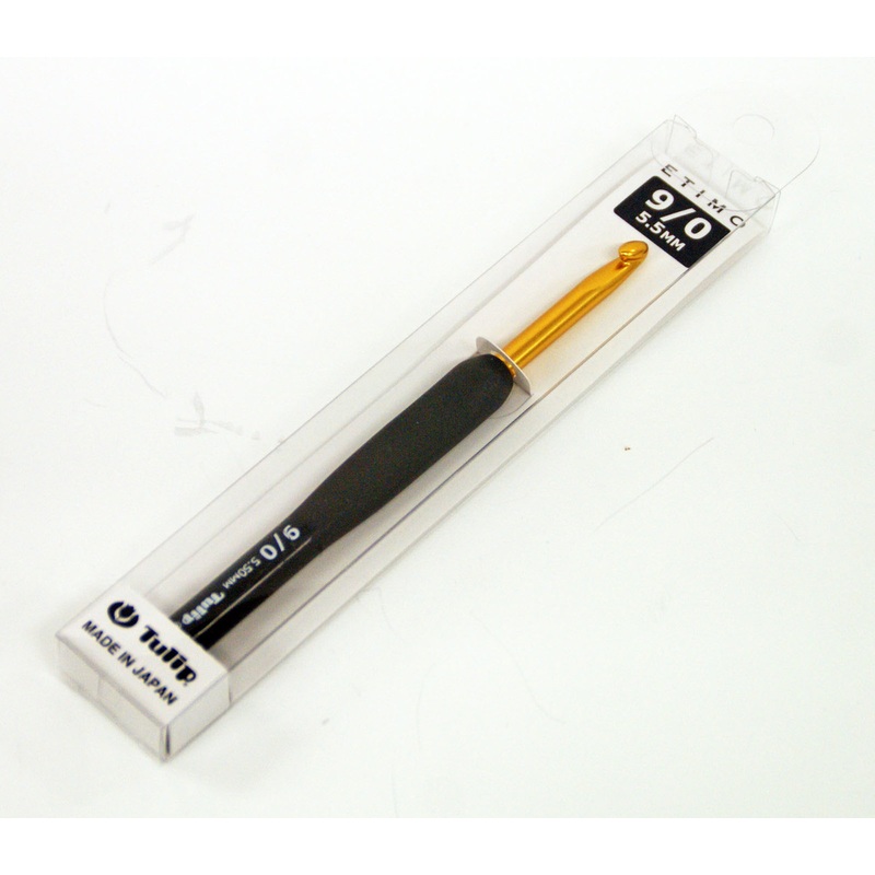 Tulip T15-900 ETIMO Cushion Grip Crochet Hook Needle 9/0 (5.50mm)