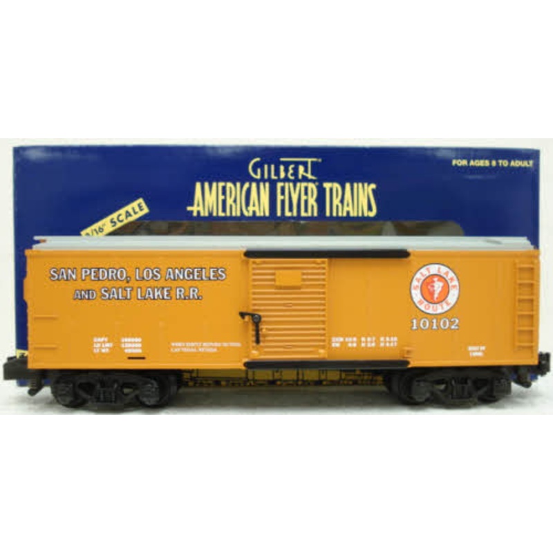 American Flyer 6-48225 S Gauge TTOS Salt Lake Route Boxcar #10102 LN/Box