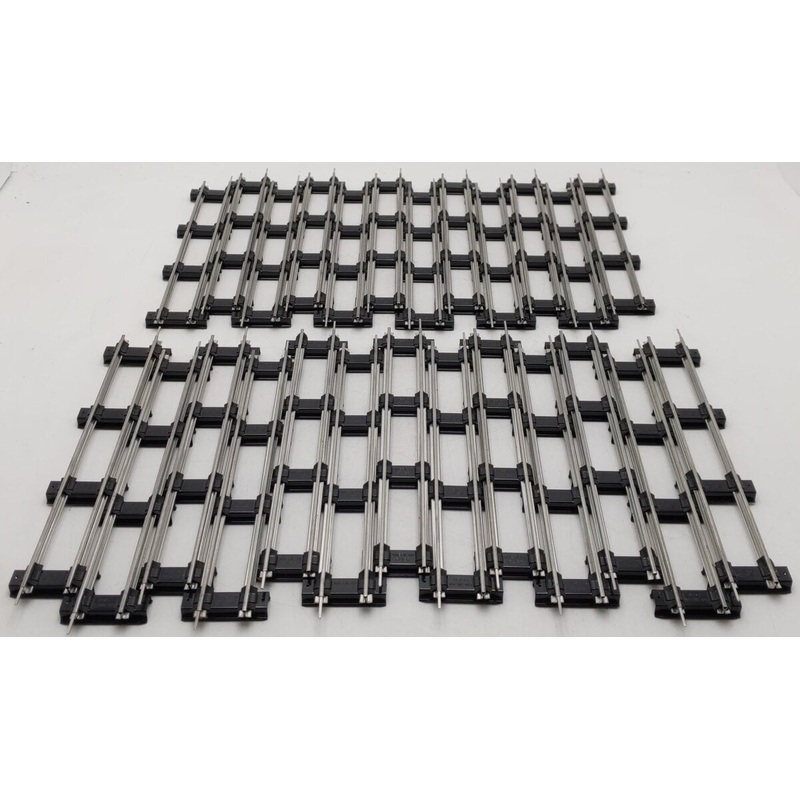 American Flyer S Gauge Assorted Straight Track Sections [25] EX