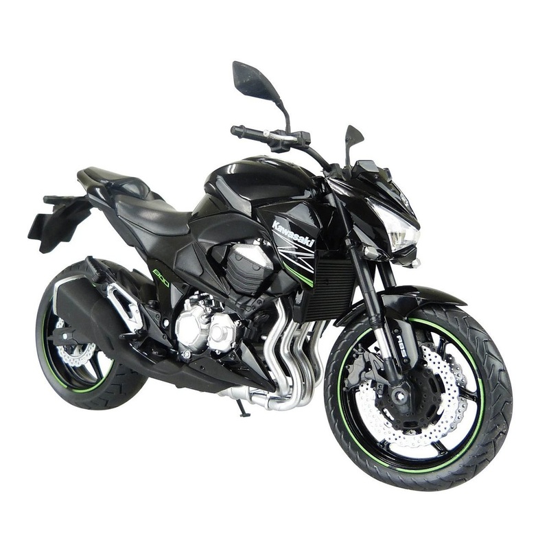 Aoshima Skynet 85660 Kawasaki Z800 Black 1/12 Scale Model