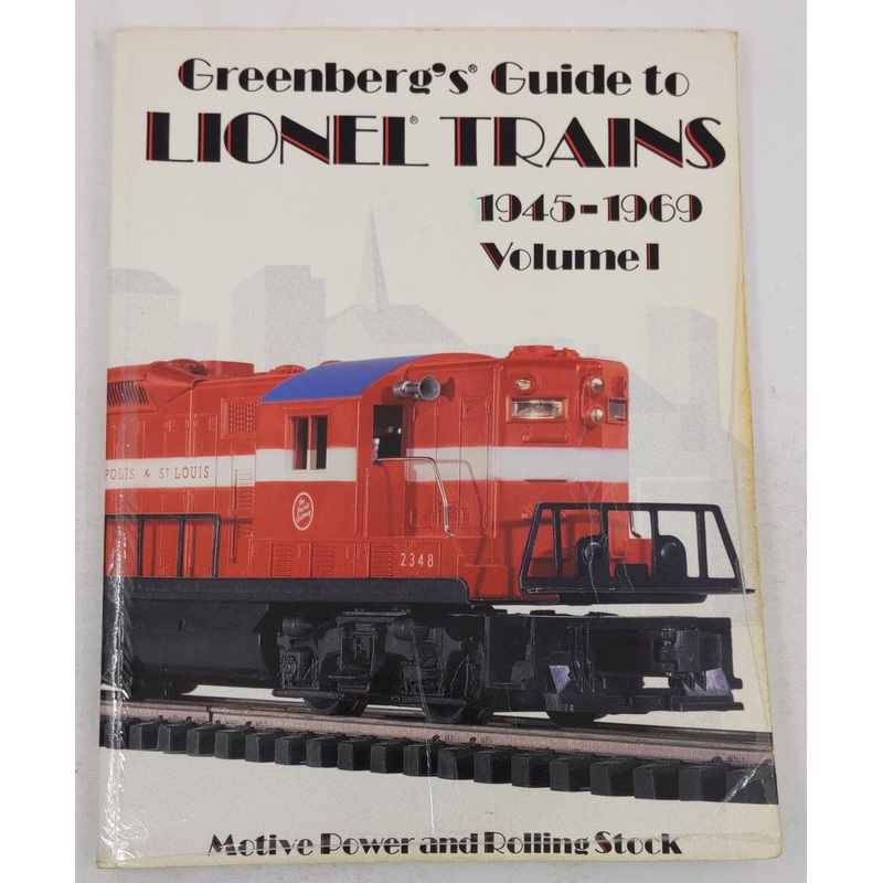Greenberg’s Guide to Lionel Trains 1945-1969 Paperback Book Bruce C. Greenberg