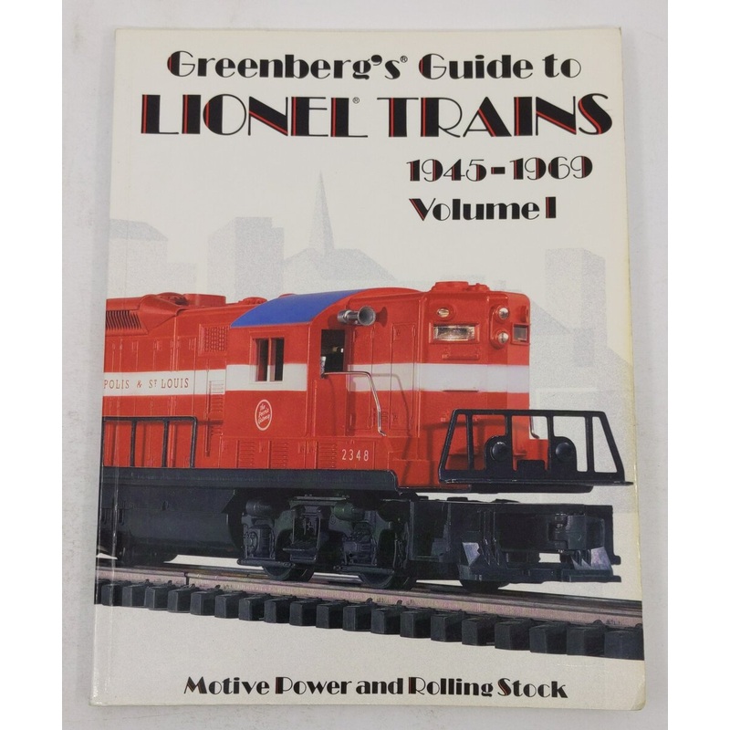 Greenberg’s Guide to Lionel Trains 1945-1969 Paperback Book Bruce C. Greenberg VG