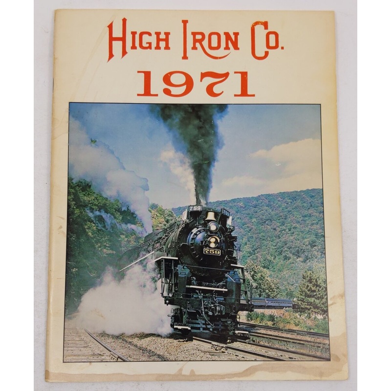 High Iron Co. 1971 Paperback Book By Howard Pincus