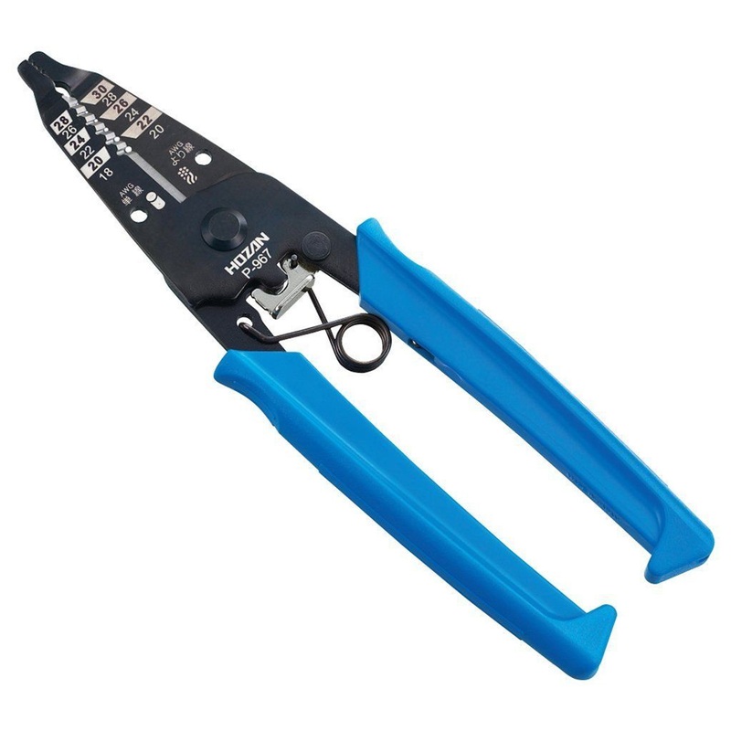 Hozan P-967 WIRE STRIPPERS for AWG size wires
