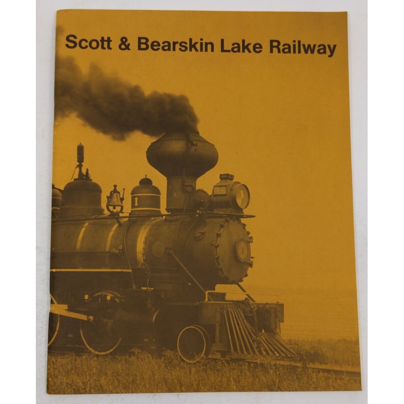Scott & Bearskin Lake Railway Paperback Book EX