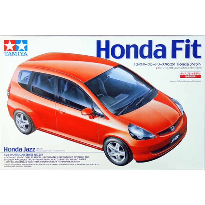 Tamiya 24251 Honda Jazz (Fit) 1/24 Scale Kit