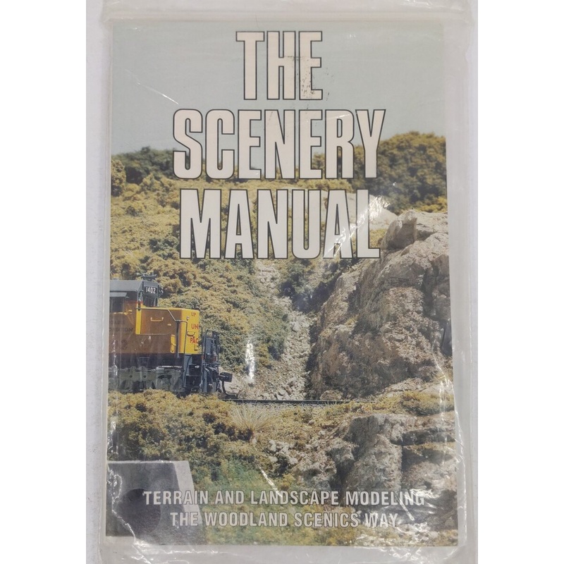 The Scenery Manual Paperback Book By Woodland Scenics EX