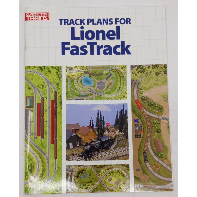 Track Plans for Lionel FasTrack Paperback Book By Randy Rehberg EX