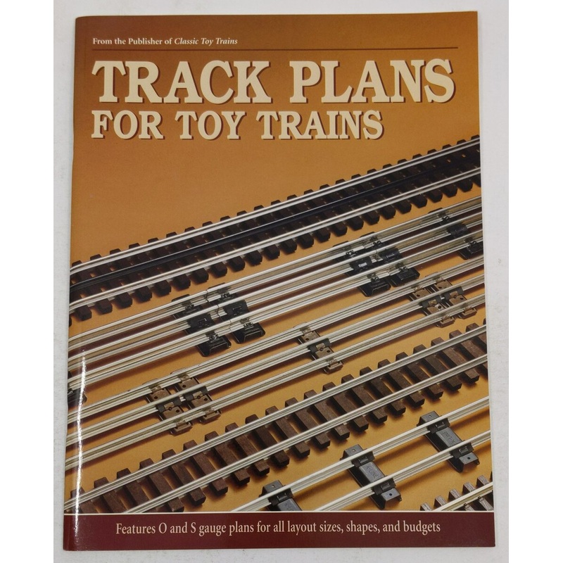 Track Plans for Toy Trains Paperback Book By kalmbach-publishing-company EX