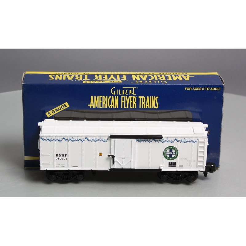 American Flyer 6-48236 S ’04 TTOS BNSF Icicle Reefer w/ ETD LN/Box