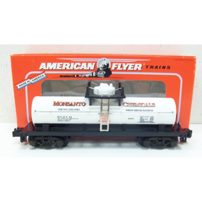 American Flyer 6-48495 S Scale Monsanto Chemicals Single Dome Tank Car LN/Box