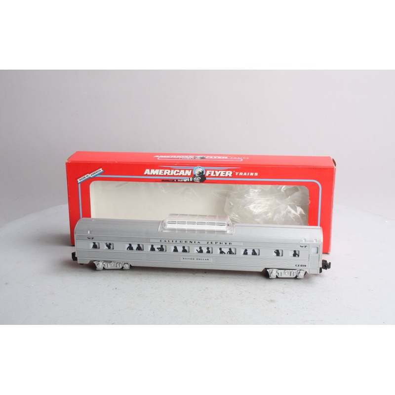 American Flyer 6-48930 S Western Pacific California Zephyr Vista Dome Car EX/Box