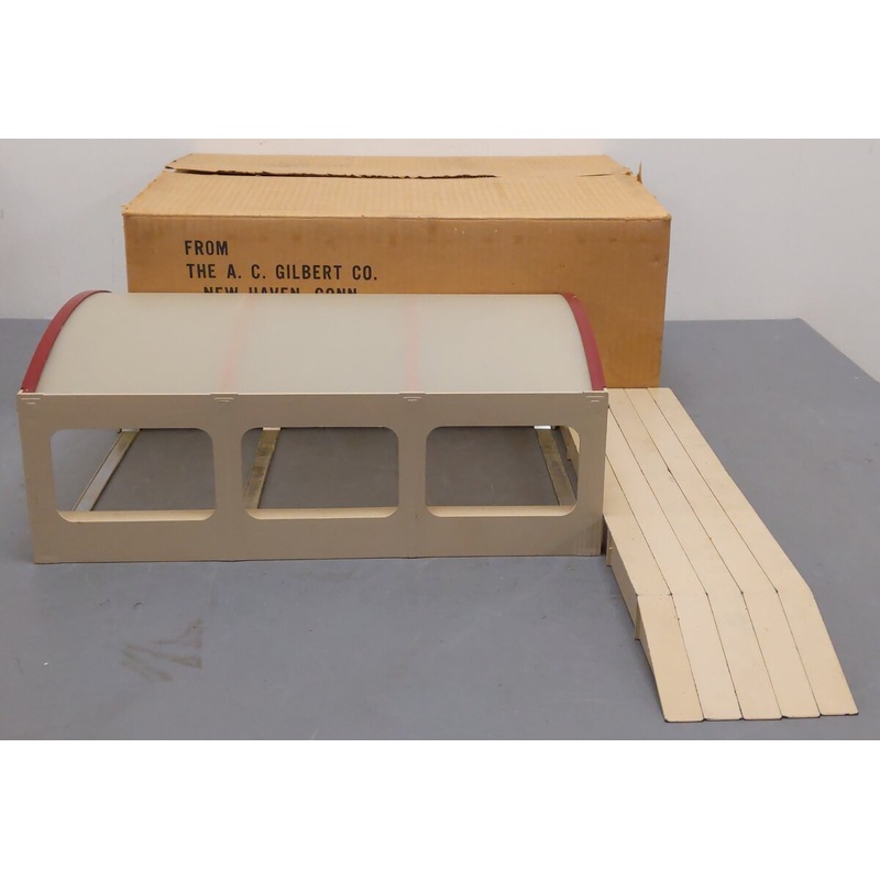 American Flyer 792 Vintage S Passenger Terminal EX/Box