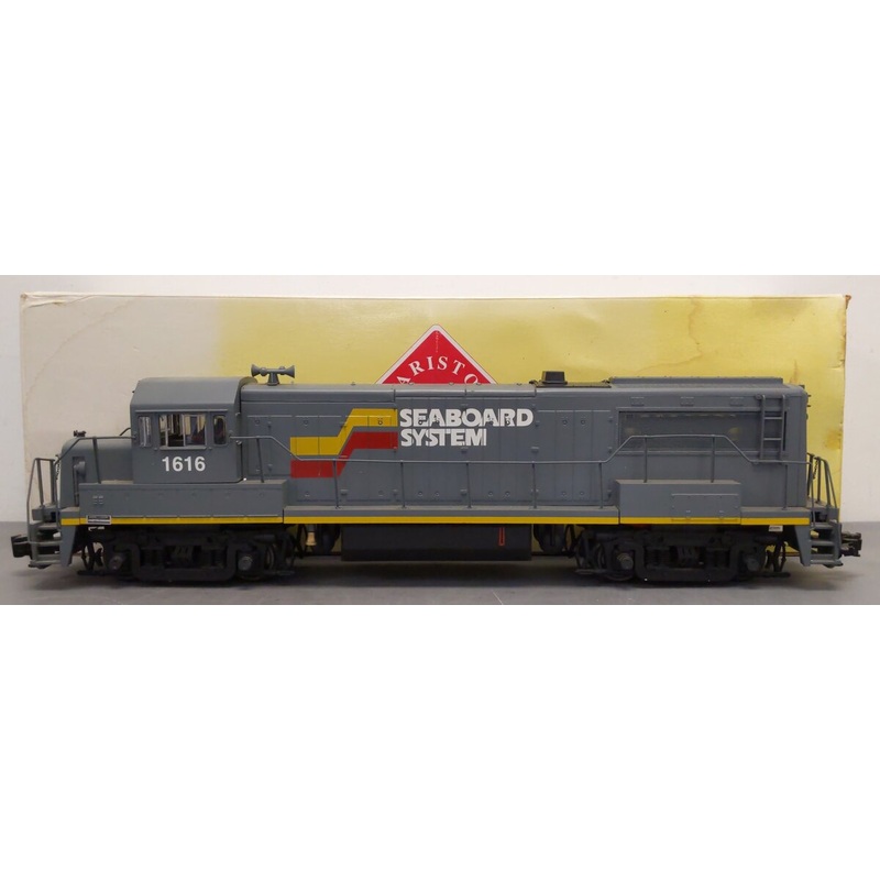 Aristo-Craft 22177 G Scale Seaboard Systems GE U25B Diesel Locomotive #1616 VG/Box