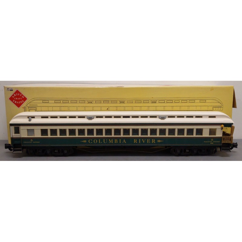 Aristo-Craft 31404 G Scale BN Columbia River Heavyweight Observation Car VG/Box