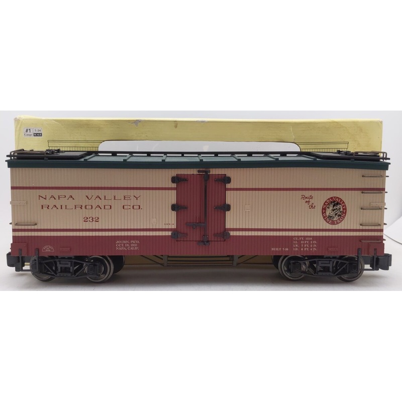 Aristo-Craft 86232 Napa Valley Wood Reefer Car/Box