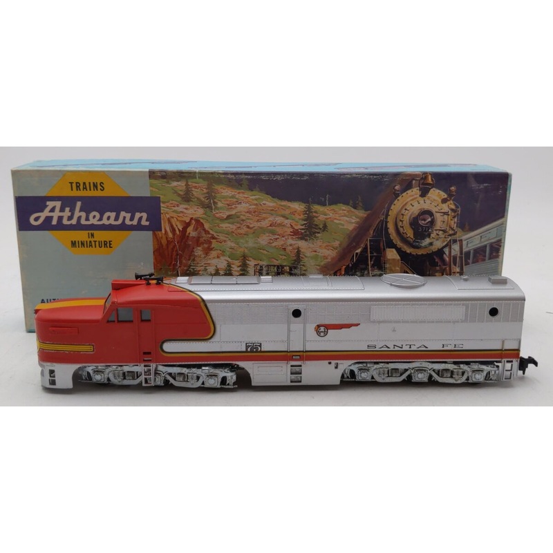 Athearn 3325 HO Scale Santa Fe Alco Diesel Dummy #75 EX/Box