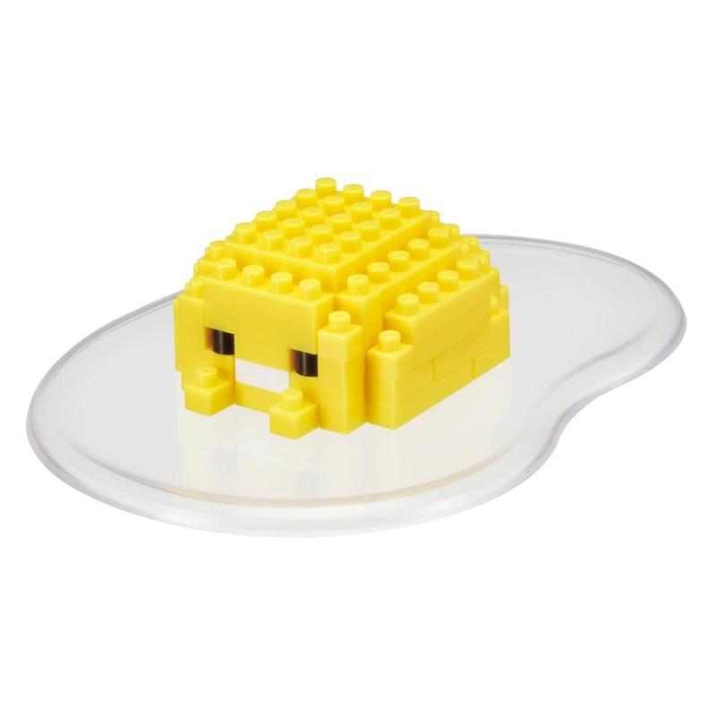 Kawada NBCC-028 nanoblock Nonbiri Gudetama
