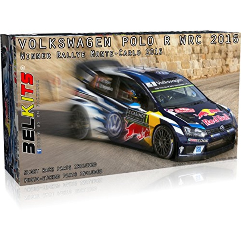Aoshima (BELKitS) 03173 Volkswagen Polo R WRC 2016 1/24 Scale Kit