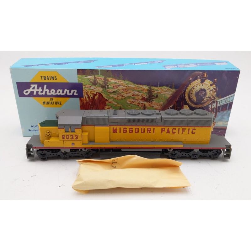 Athearn 6033 HO Scale UP Missouri Pacific Unpowered SD40 Diesel Loco #6033 LN/Box