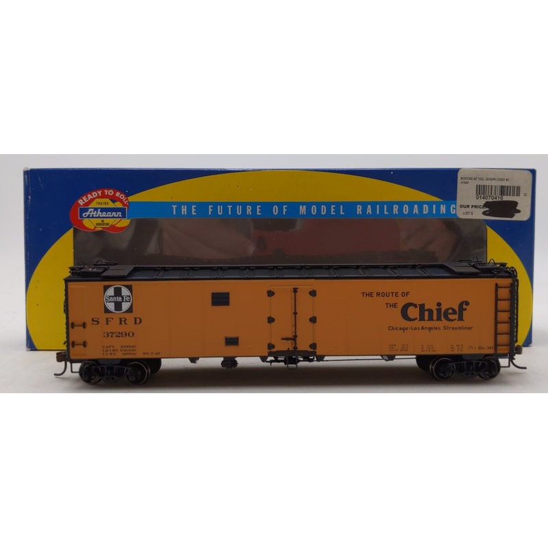 Athearn 64516 HO Scale ATSF Chief 50′ Ice Bunker Reefer #37290 LN/Box
