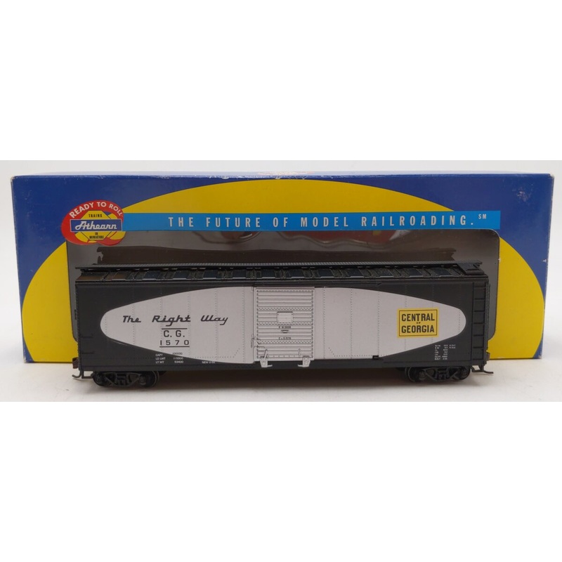 Athearn 7070 HO Central Of Georgia 50′ Single Door Boxcar #1570 LN/Box