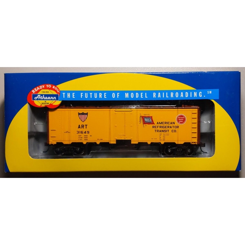 Athearn 71324 HO Scale American Refrigerator Transit 40′ Steel Reefer Car #31649 LN/Box