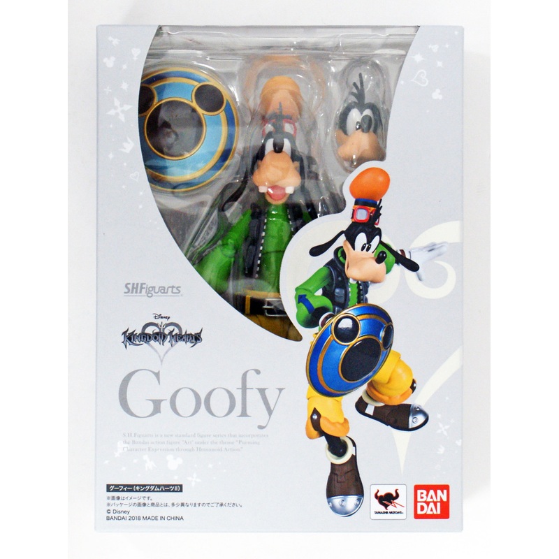 Bandai 225508 S.H. Figuarts Goofy Figure (Kingdom Hearts II)