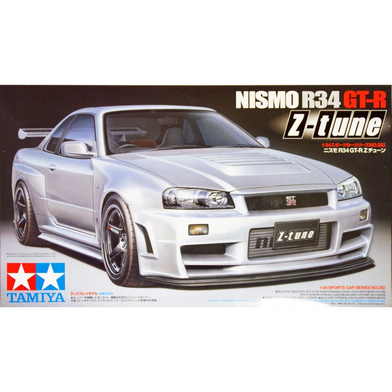 Tamiya 24282 NISMO R34 GT-R Z-tune 1/24 scale kit