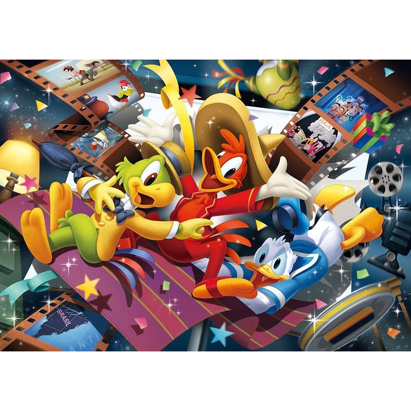 Tenyo Japan Jigsaw Puzzle D-300-281 Disney The Three CaBalleros (300 Pieces)