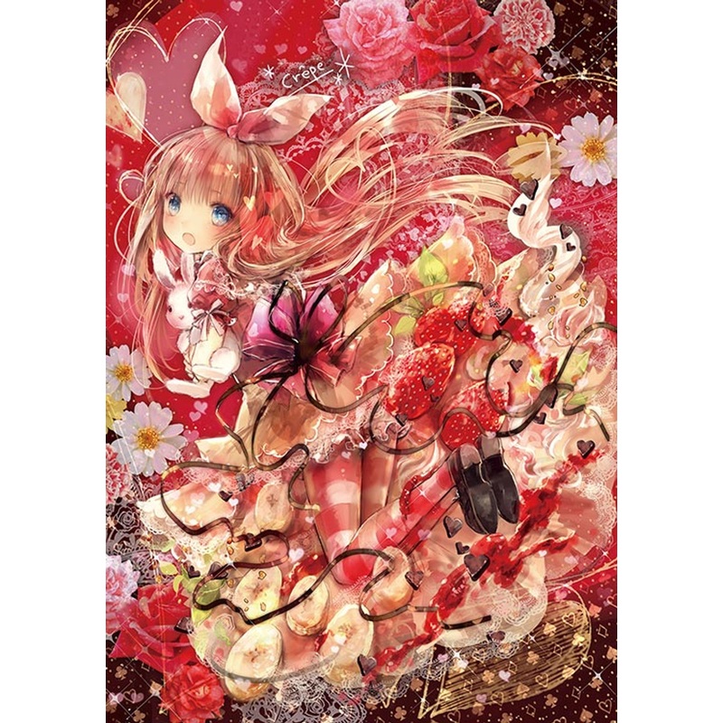 Epoch Jigsaw Puzzle 03-027 Fantastic Art Onineko Sweets Crepe (108 Pieces)